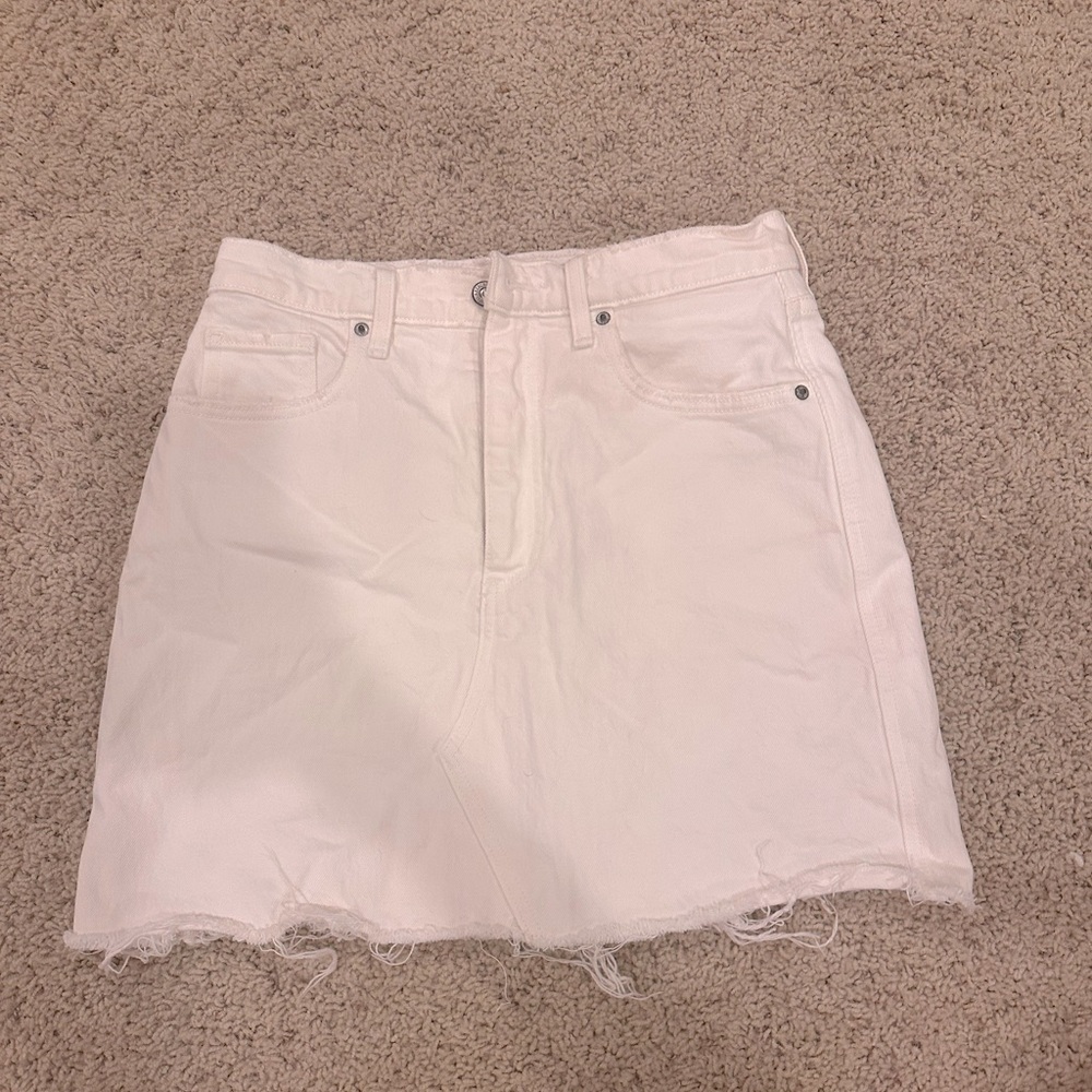 Curve Love Ultra High rise Jean Skirt